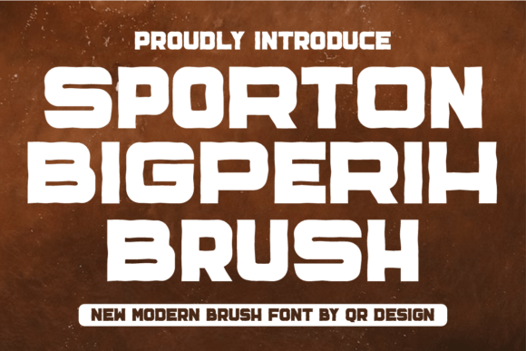 A Designer's Experience with the Sporton Bigperih Brush Font