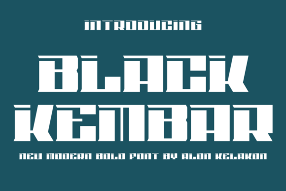 Black Kembar: A Bold Display Font for Scroll-Stopping Visuals