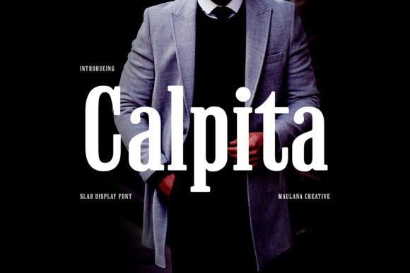 Calpita: The Bold Display Font for Crafters and Creators
