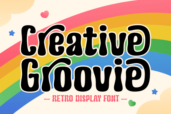 Creative Groovie Font: Adding Joy to Editorial Design