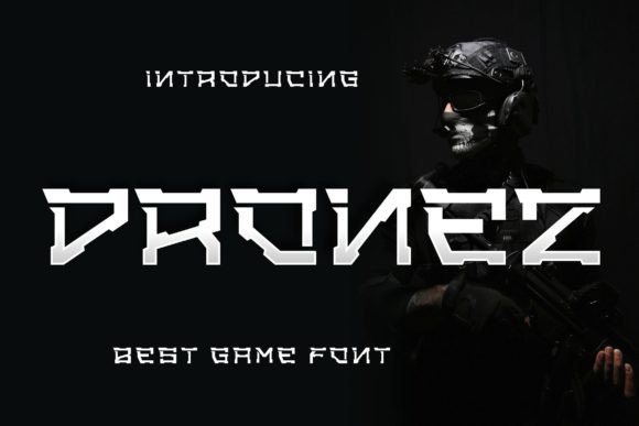 Dronez Font: A Minimalist Typeface for Modern Brands
