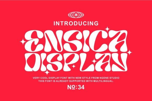 Ensica: A Display Font with Quiet Confidence