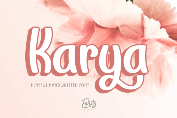 Karya: A Font for Lively and Creative Branding