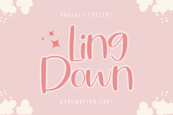 Ling Down: A Sweet Display Font for Campaigns that Need a Smile