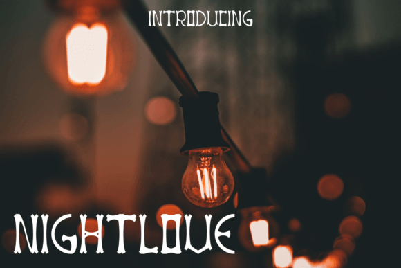 Nightlove: The Cute and Quirky Font for Crafting Joy