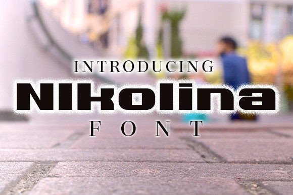 Nikolina: A Modern Display Font for Editorial Authority