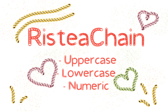 Risteachain: A Typeface Built from Chains