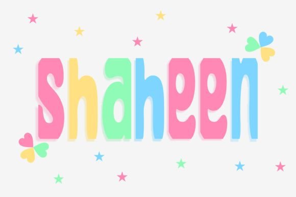 Shaheen: A Display Font with Quiet Authority