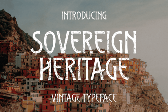 Sovereign Heritage: A Timeless Display Font for Digital Elegance