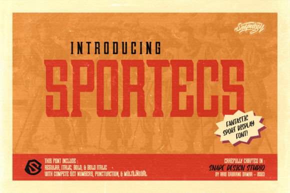 Sportecs: A Dynamic Font for Maker Projects