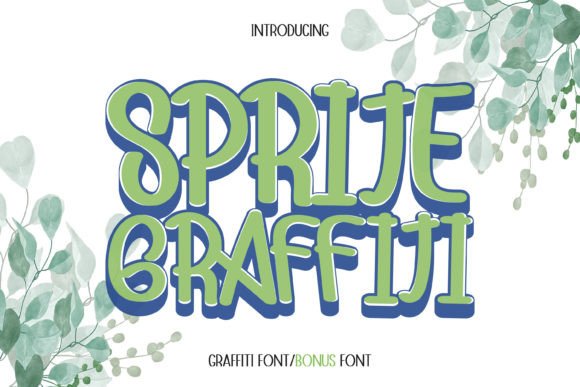 Sprite Graffiti: A Bold Display Font for Standout Web Design