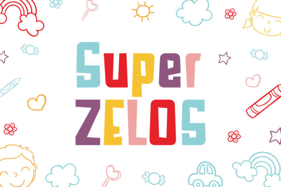 Super Zelos: A Typeface for Playful Editorial Moments