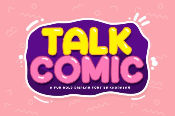 Talk Comic: A Typeface Designed for Editorial Personality