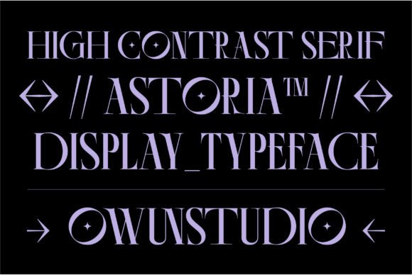 Testing the Ao Astoria Font in a Real Branding Project
