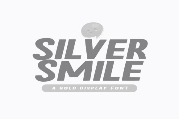 The Silver Smile Display Font: Bringing Playful Personality to Editorial Design