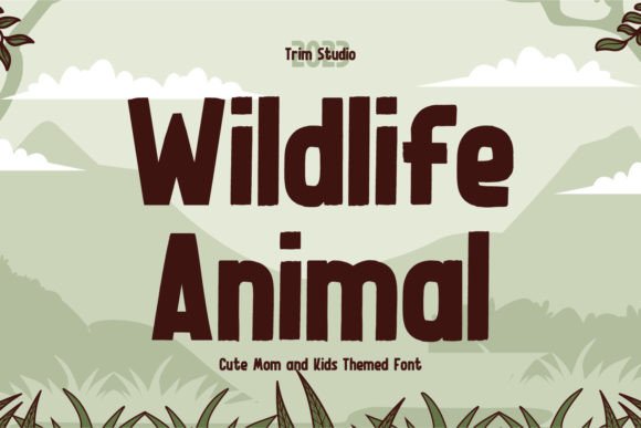 Wildlife Animal: A Fresh Editorial Font